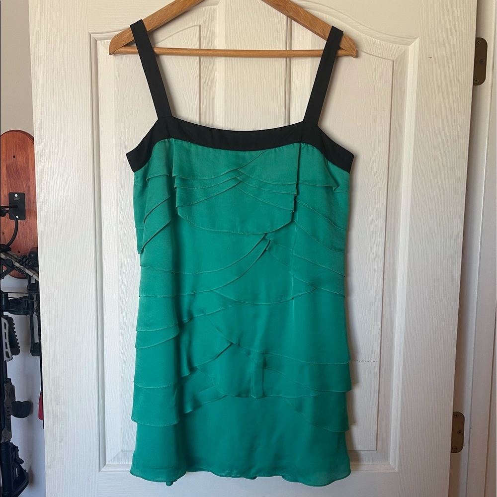 BCBGMaxAzria Emerald Cocktail Dress
